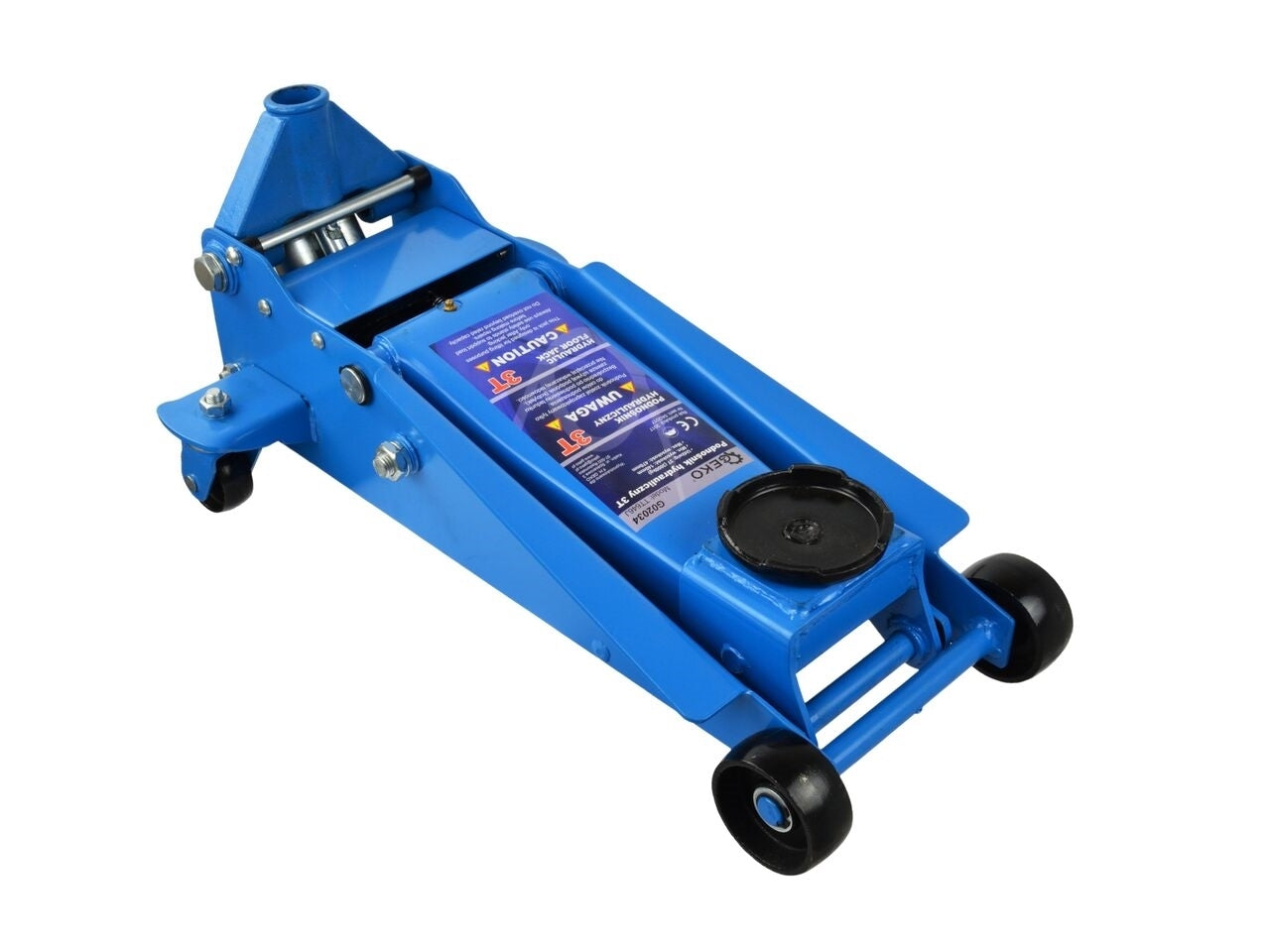 Cric hidraulic cu pompa dubla 3T 140-470mm, GEKO G02034