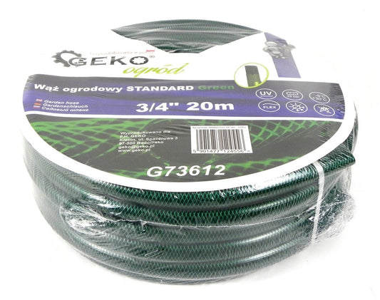 Furtun pentru gradina 3/4" 20m, 3 straturi, GEKO STANDARD, G73612