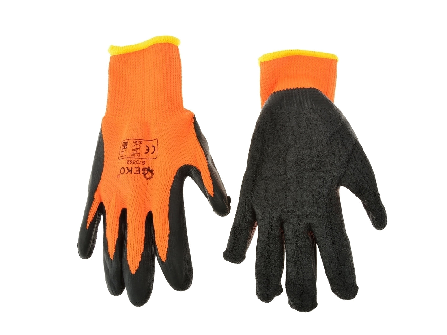 Manusi de iarna pentru protectie, ORANGE, mărimea 10, Geko G73592