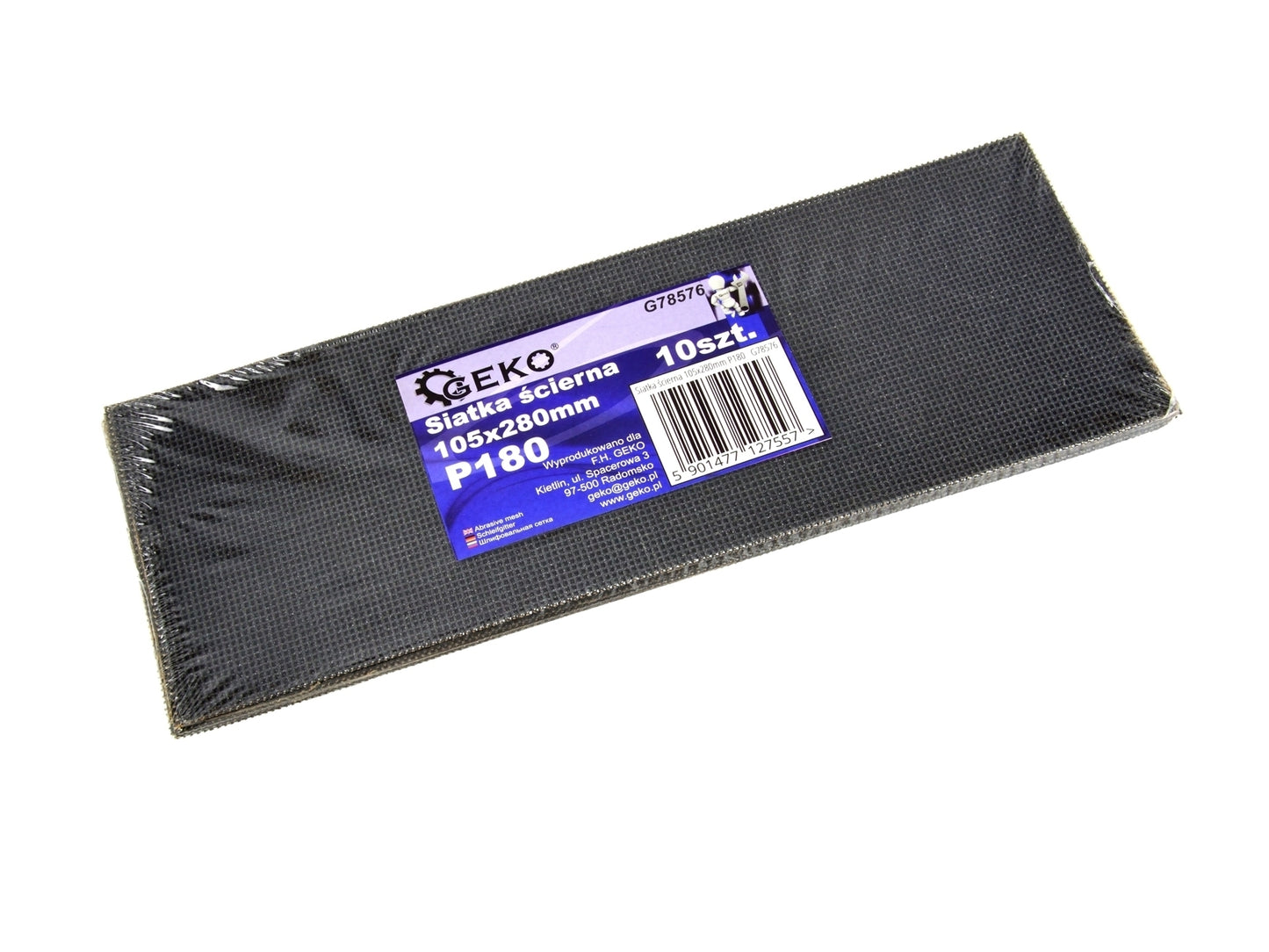 Plasa abraziva 105 x 280mm P180, GEKO G78576