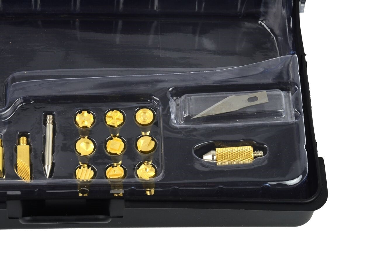 Set aparat pirogravat + 23 accesorii 30W 275°C, GEKO G20050