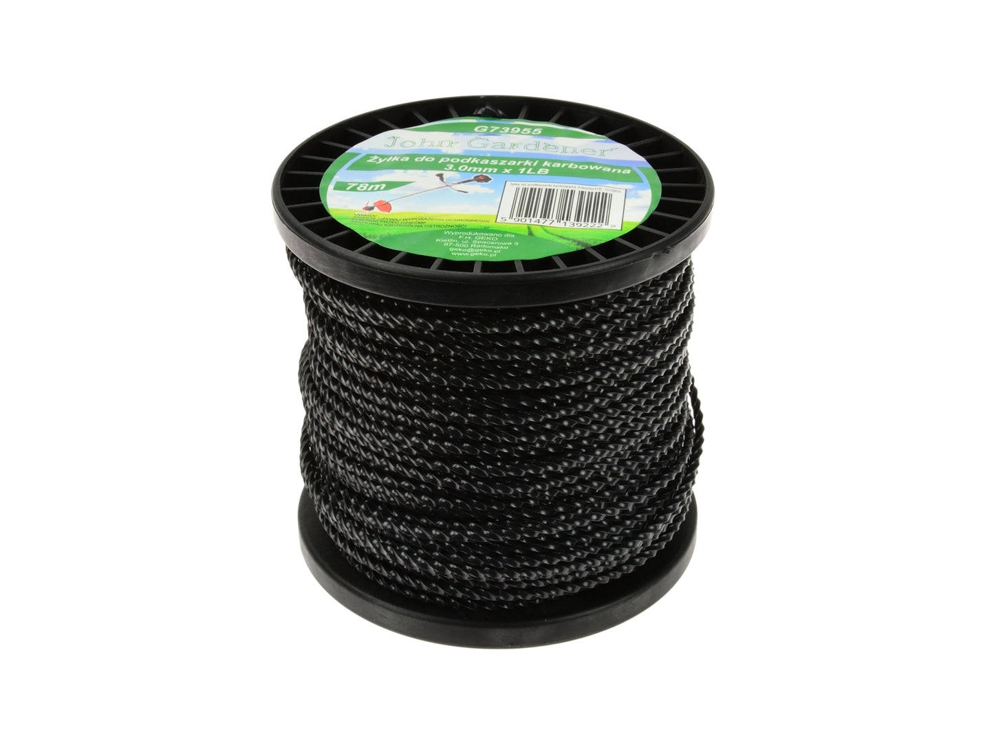 Coarda taiere pentru masini de tuns iarba, ondulata, 3mmx78m, GEKO G73955