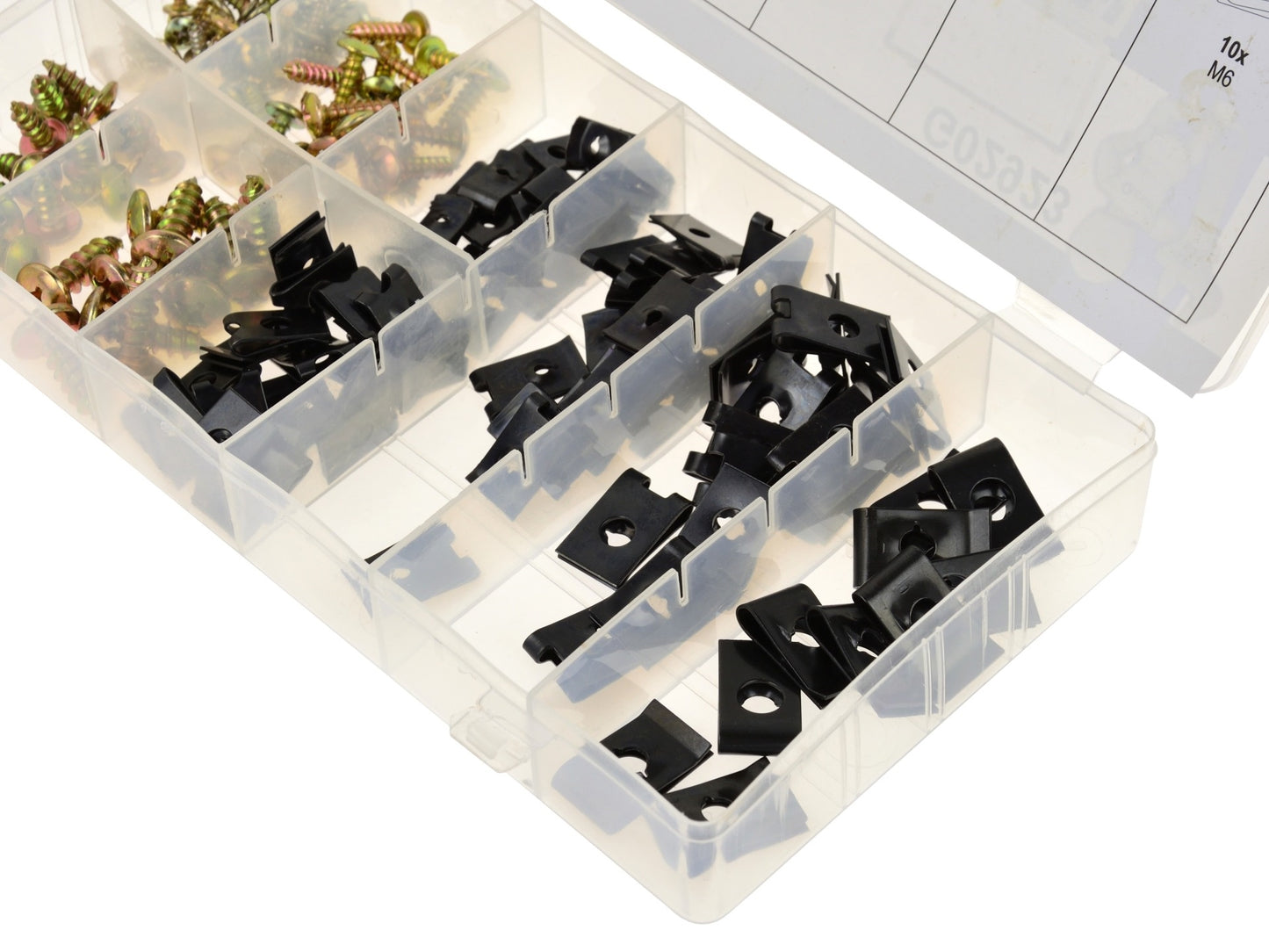 Set accesorii pentru caroserie, 170 bucati, GEKO G02923