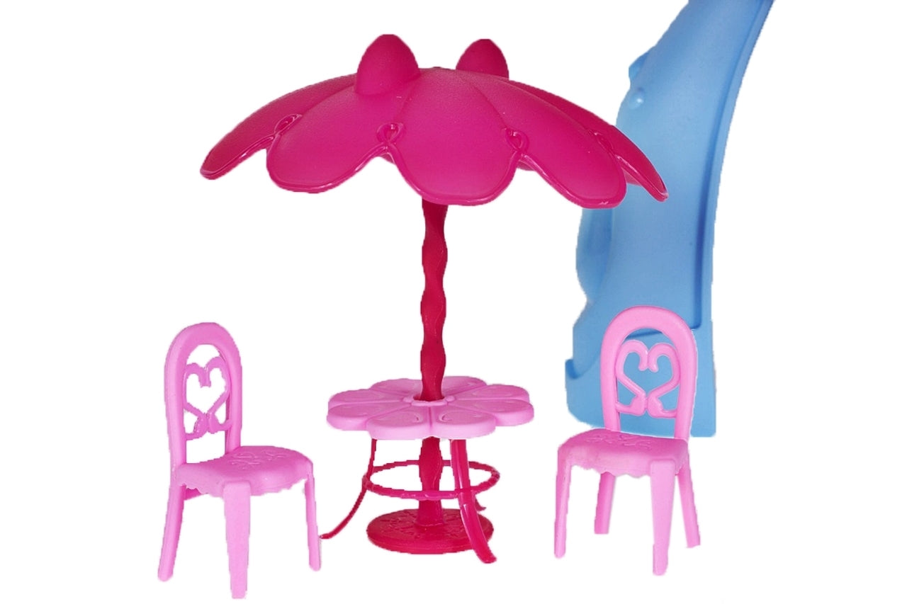 Casuta muzicala pentru papusi, cultivatoare de flori, Malplay 106516