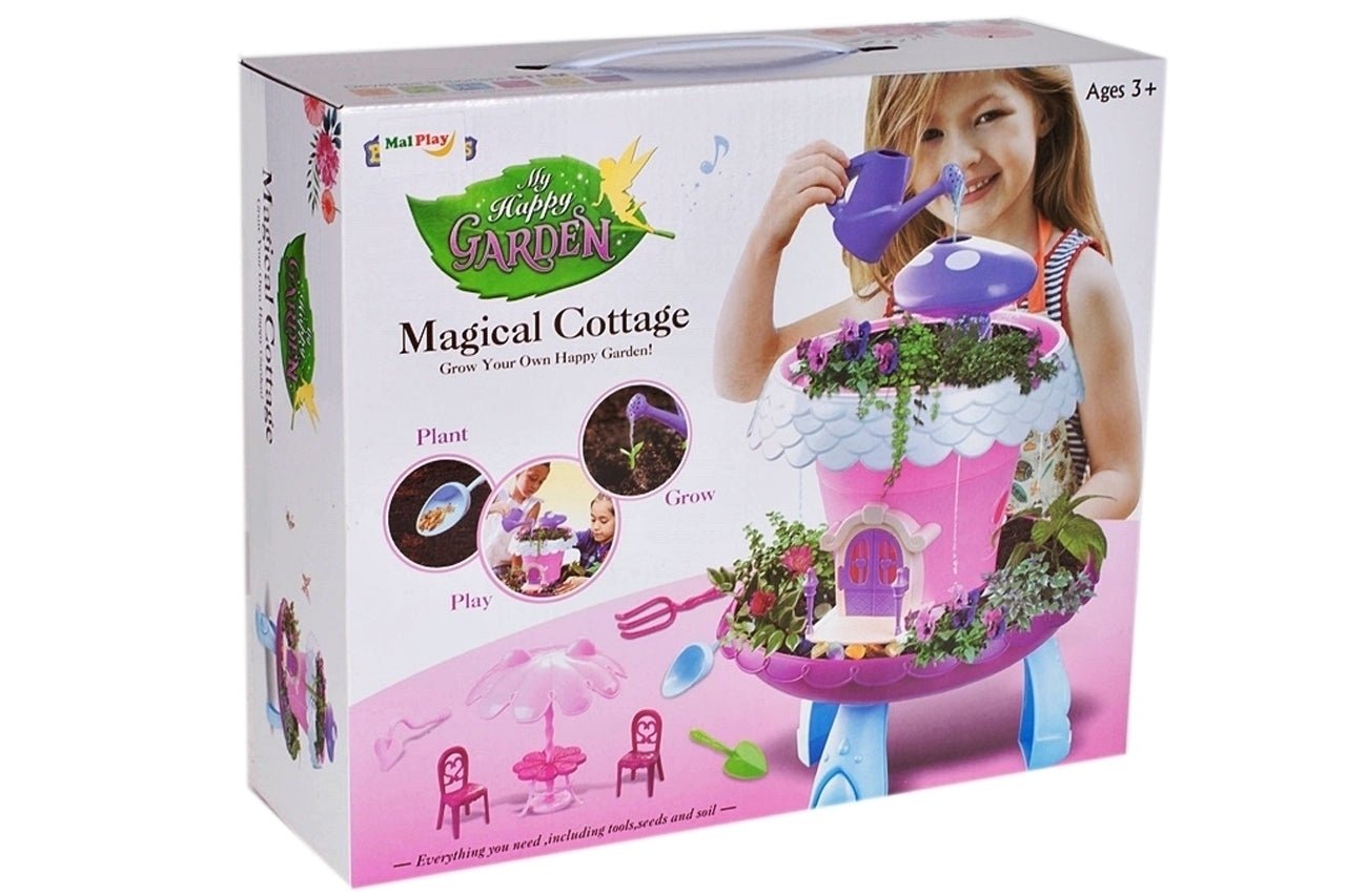 Casuta muzicala pentru papusi, cultivatoare de flori, Malplay 106516