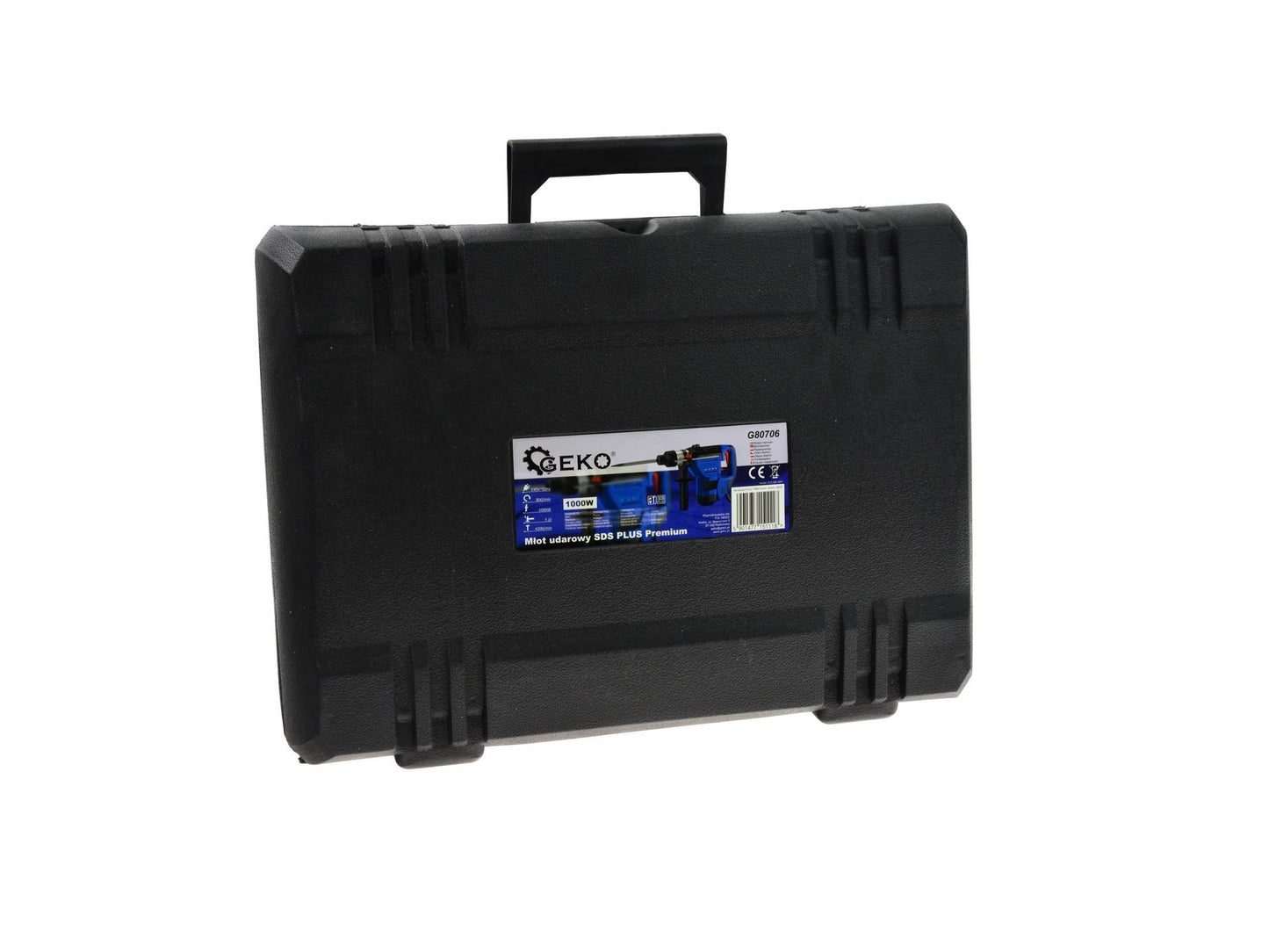 Ciocan de demolare SDS PLUS 1000W Premium + accesorii, GEKO G80706