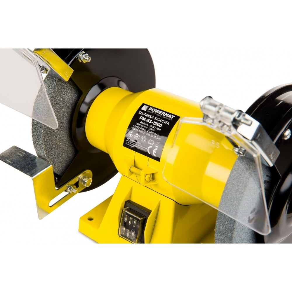 Polizor de banc 150mm 1500W, Powermat PM-SS-1500