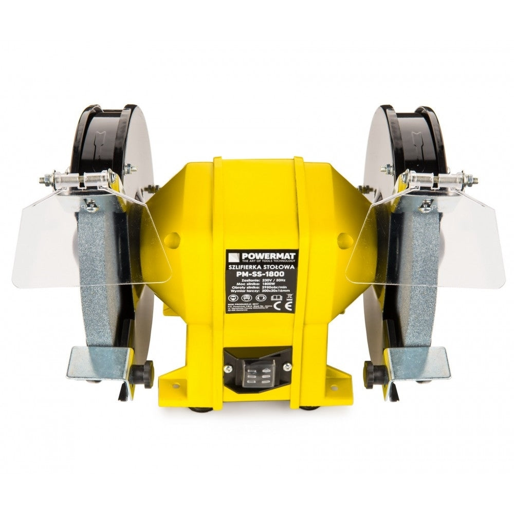 Polizor de banc 200mm 1800W, Powermat PM-SS-1800