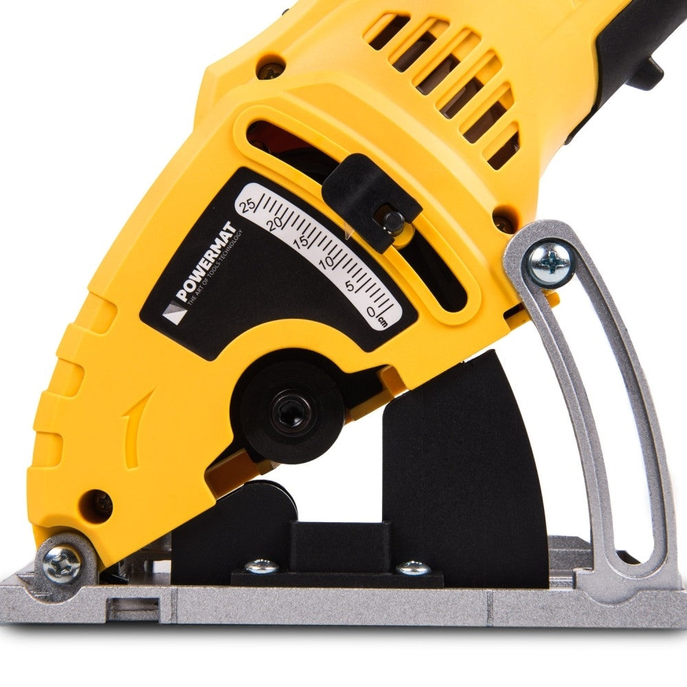 Fierastrau circular de precizie 1200W + GHID, Powermat PM-PPT-1200