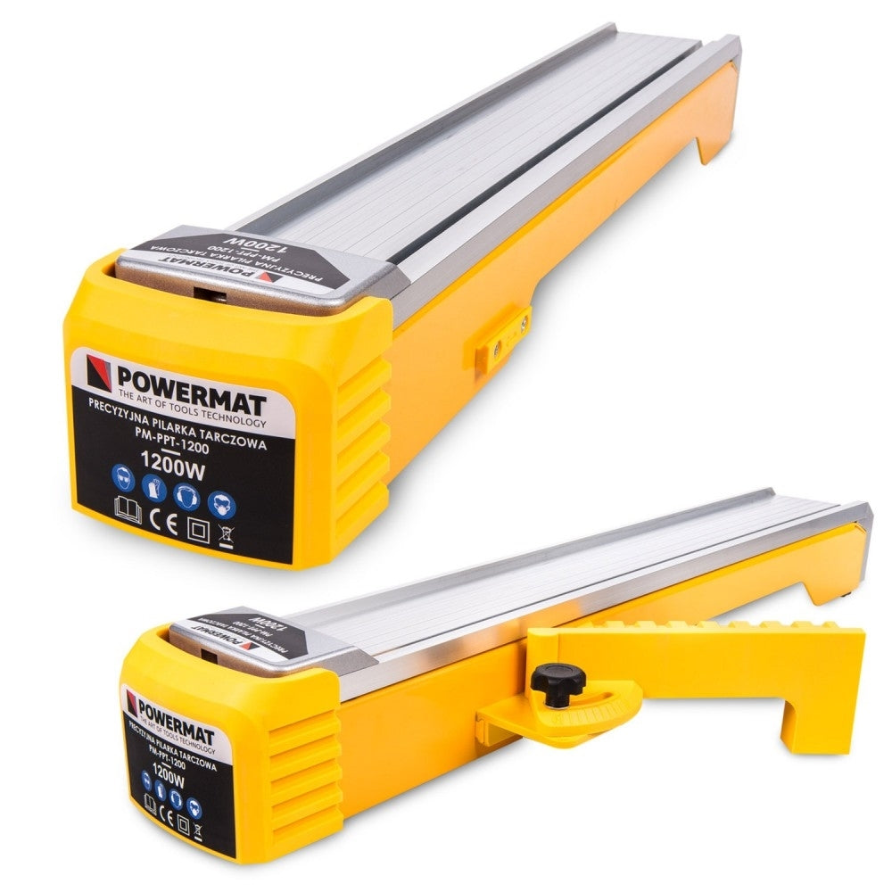 Fierastrau circular de precizie 1200W + GHID, Powermat PM-PPT-1200