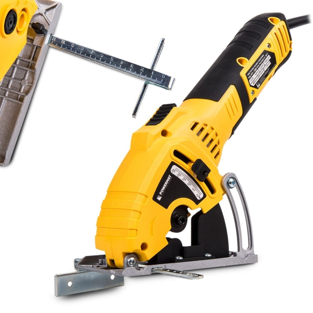 Fierastrau circular de precizie 1200W + GHID, Powermat PM-PPT-1200