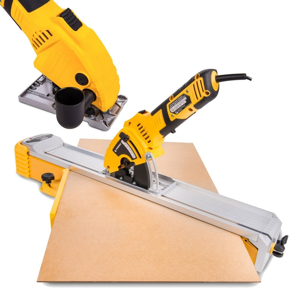 Fierastrau circular de precizie 1200W + GHID, Powermat PM-PPT-1200