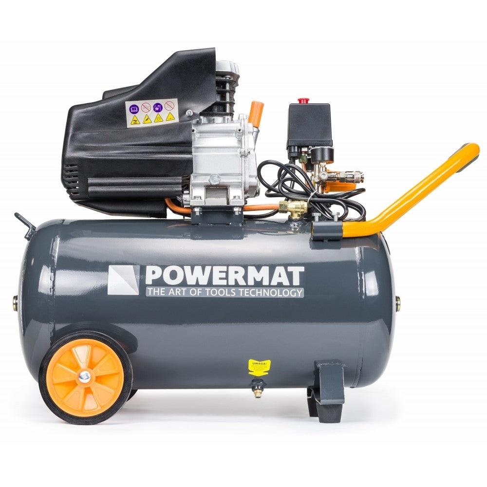 Compresor de aer 50L 1.85kW, Powermat PM-KO-50T