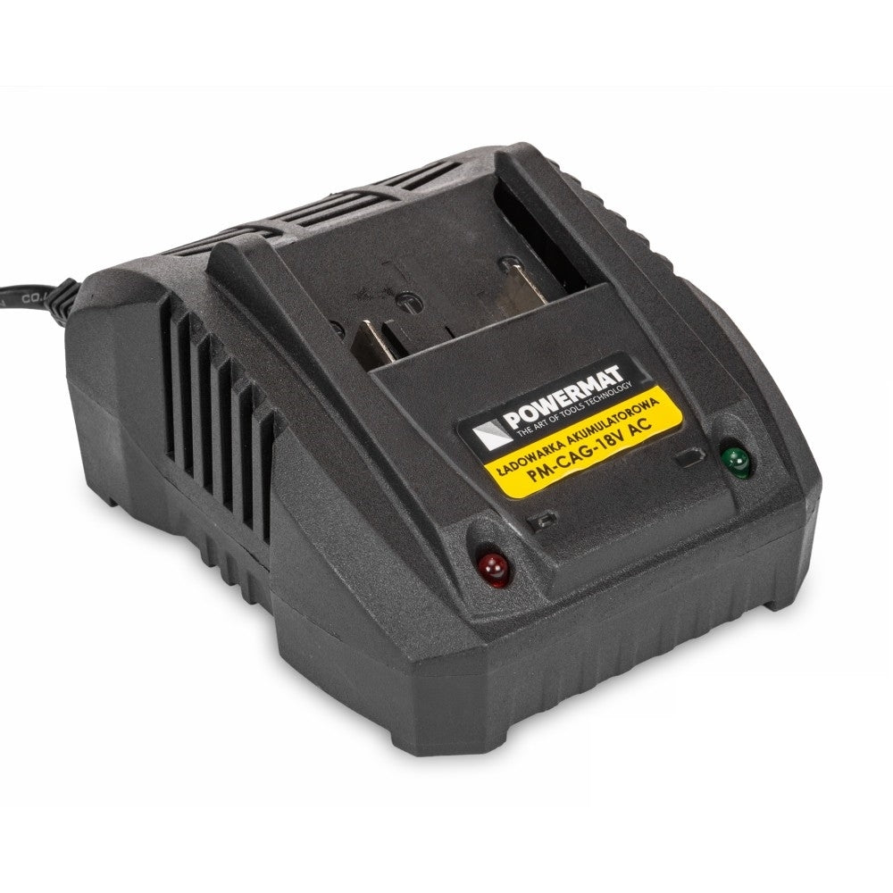 Polizor unghiular cu 2 acumulatori 125mm, Powermat PM-CAG-18V