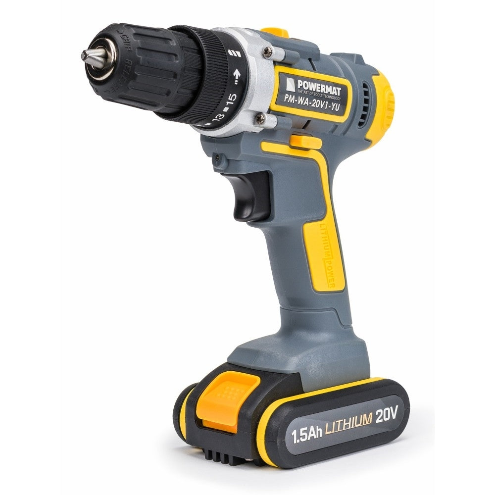 Masina de insurubat cu acumulator, Powermat PM-WA-20V1-YU