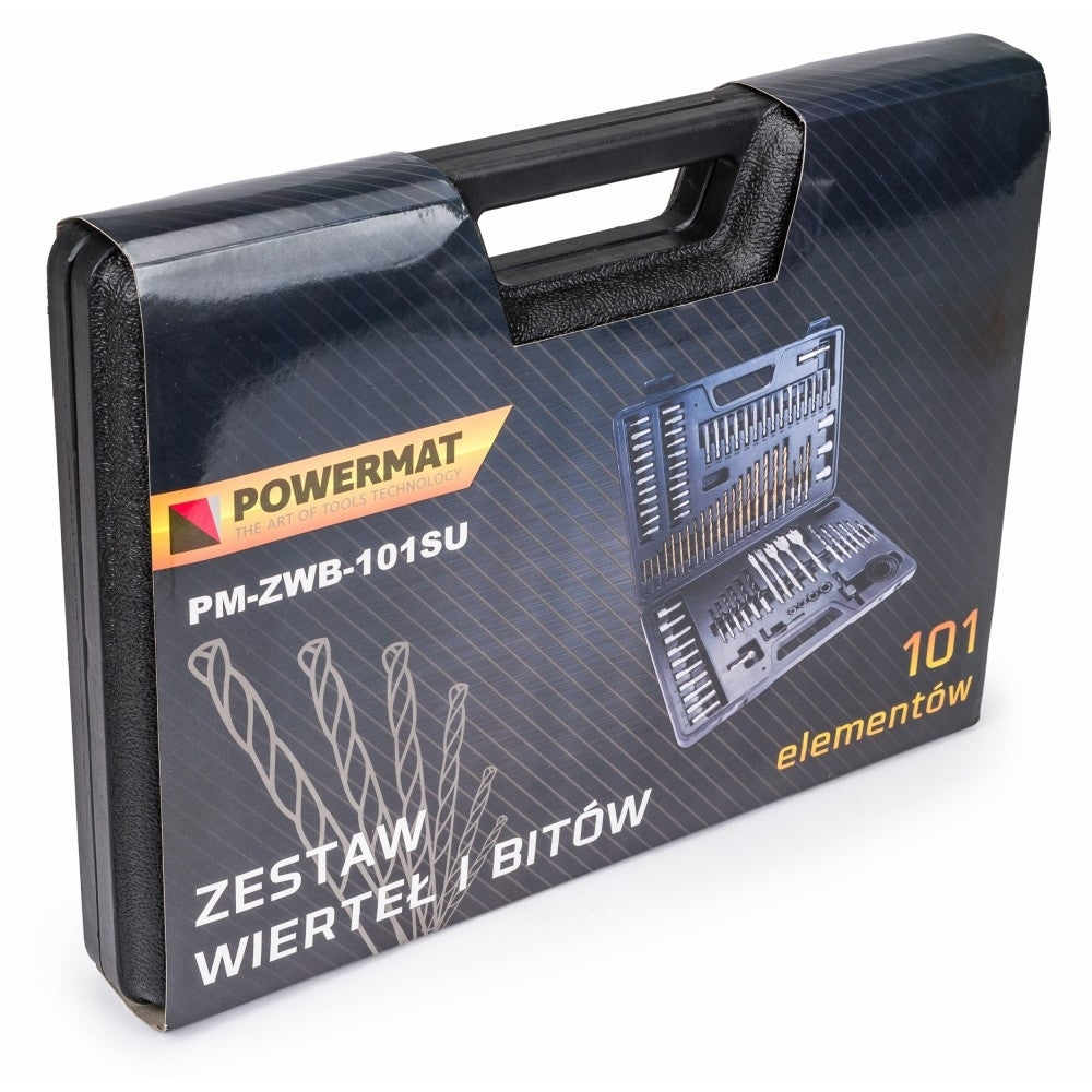 Set de burghie 101 elemente, Powermat PM-ZWB-101SU