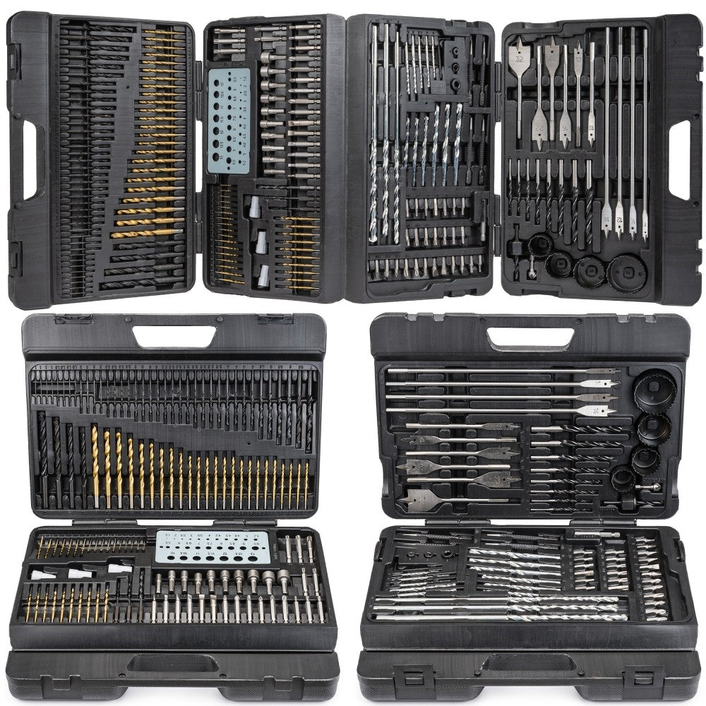 Set de burghiu 204 elemente, Powermat PM-ZWB-204SU