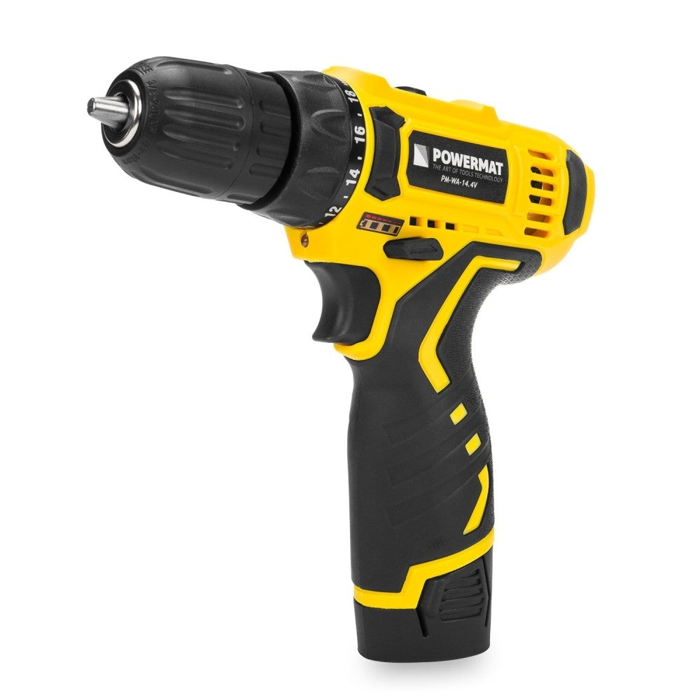 Masina de gaurit cu incarcator, Powermat PM-WA-14.4V