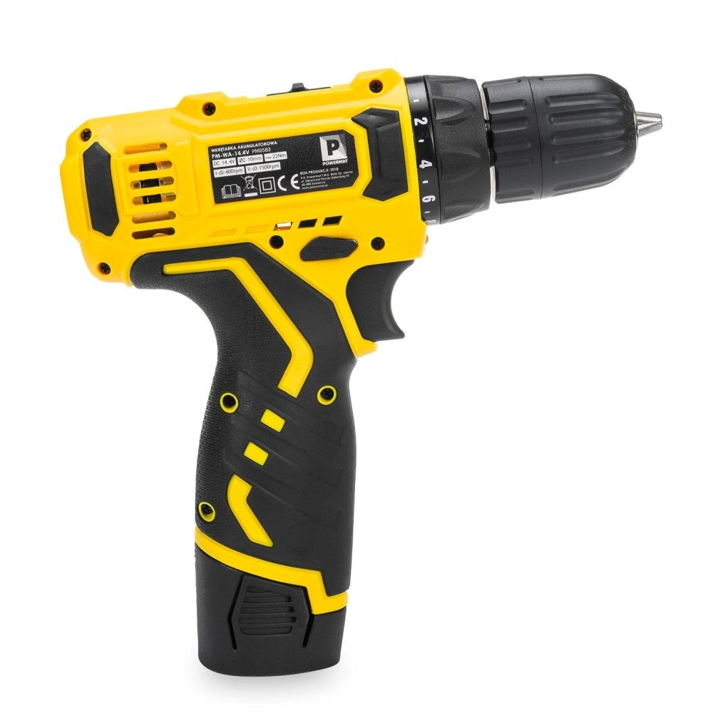 Masina de gaurit cu incarcator, Powermat PM-WA-14.4V