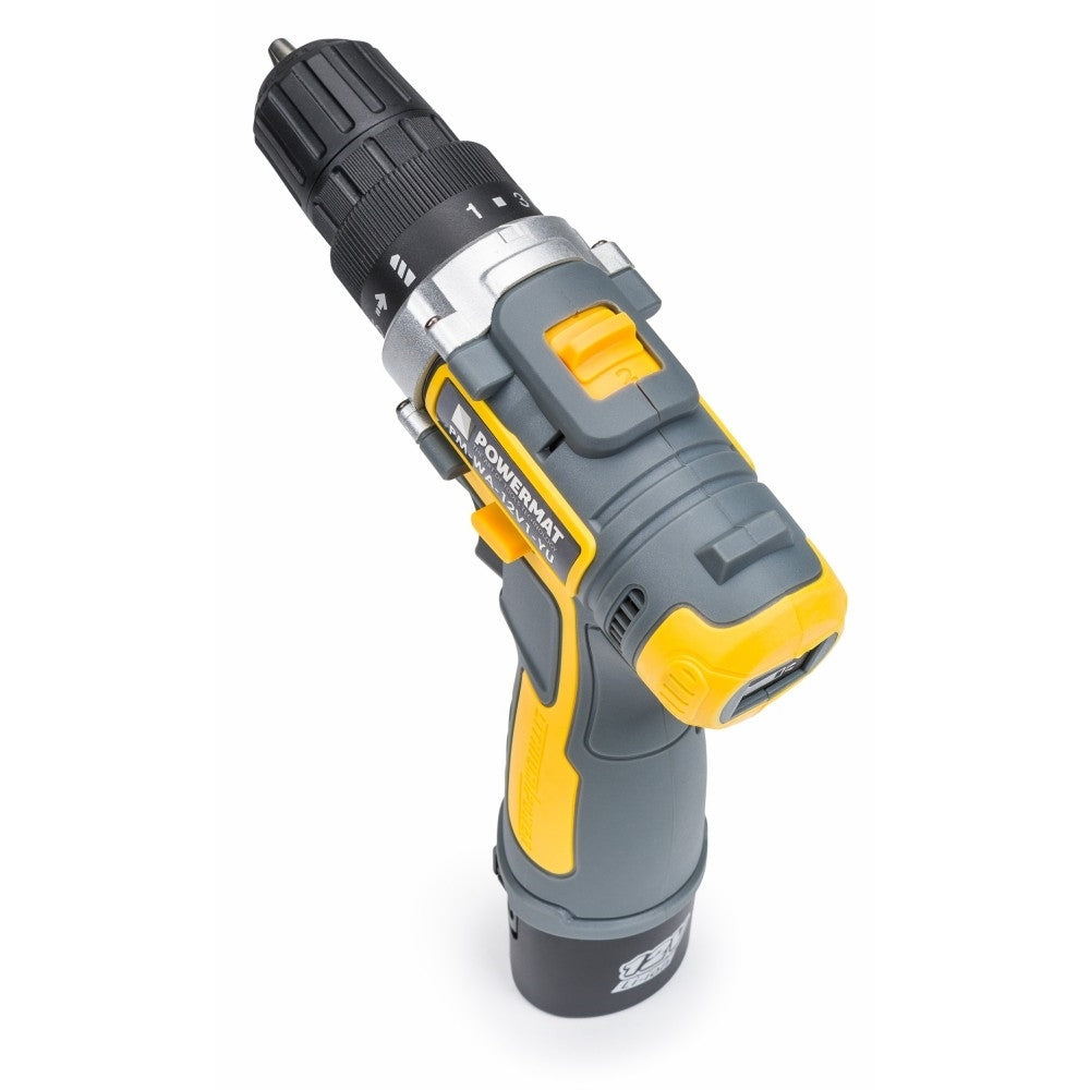 Surubelnita electrica 1,5Ah 12V, Powermat PM-WA-12V1-YU