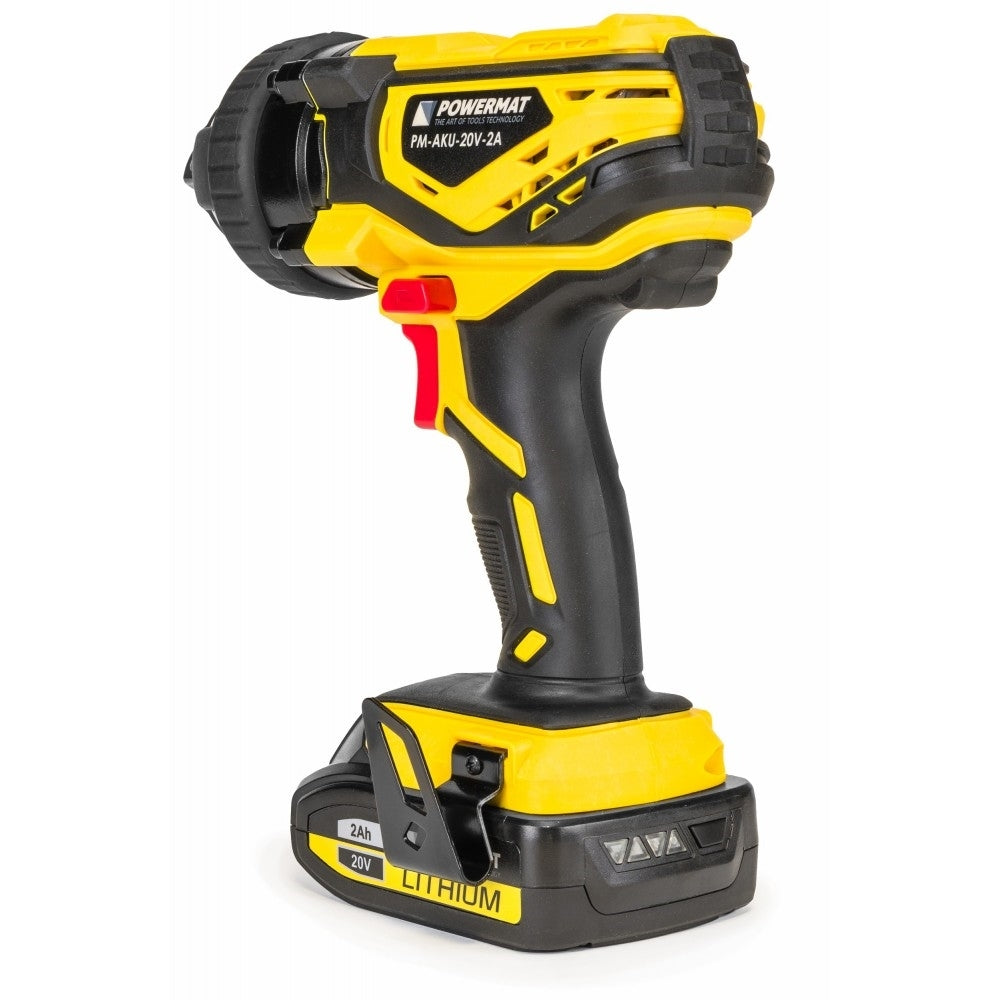 Cheie de impact cu incarcator 2Ah/ 20V, Powermat PM-AKU-20V-2A