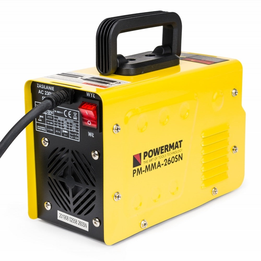 Invertor de sudura IGBT 260A, Powermat PM-MMA-260SN