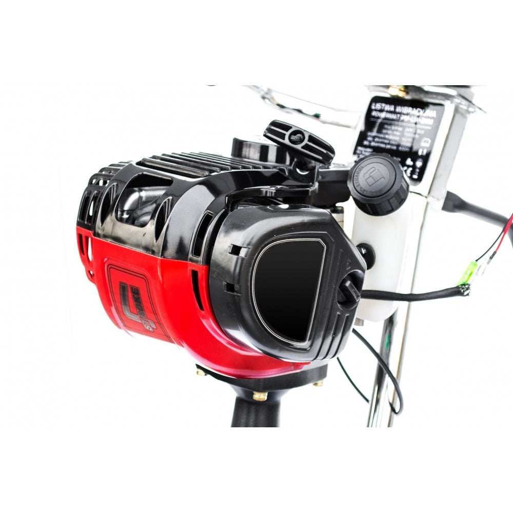 Rigla finisare beton grinda vibranta, diesel, profil 2m, Powermat PM-LW-2KM