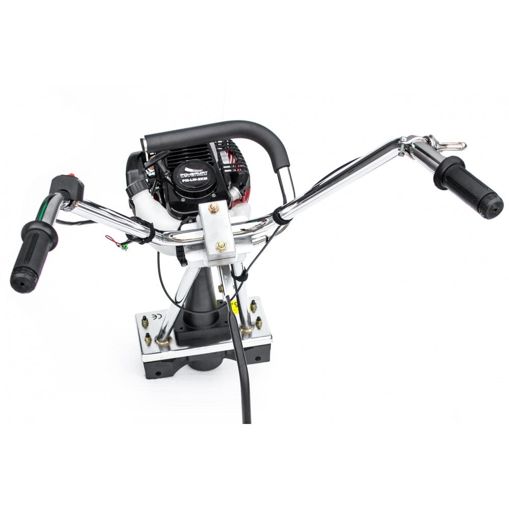 Rigla finisare beton grinda vibranta, diesel, profil 2m, Powermat PM-LW-2KM