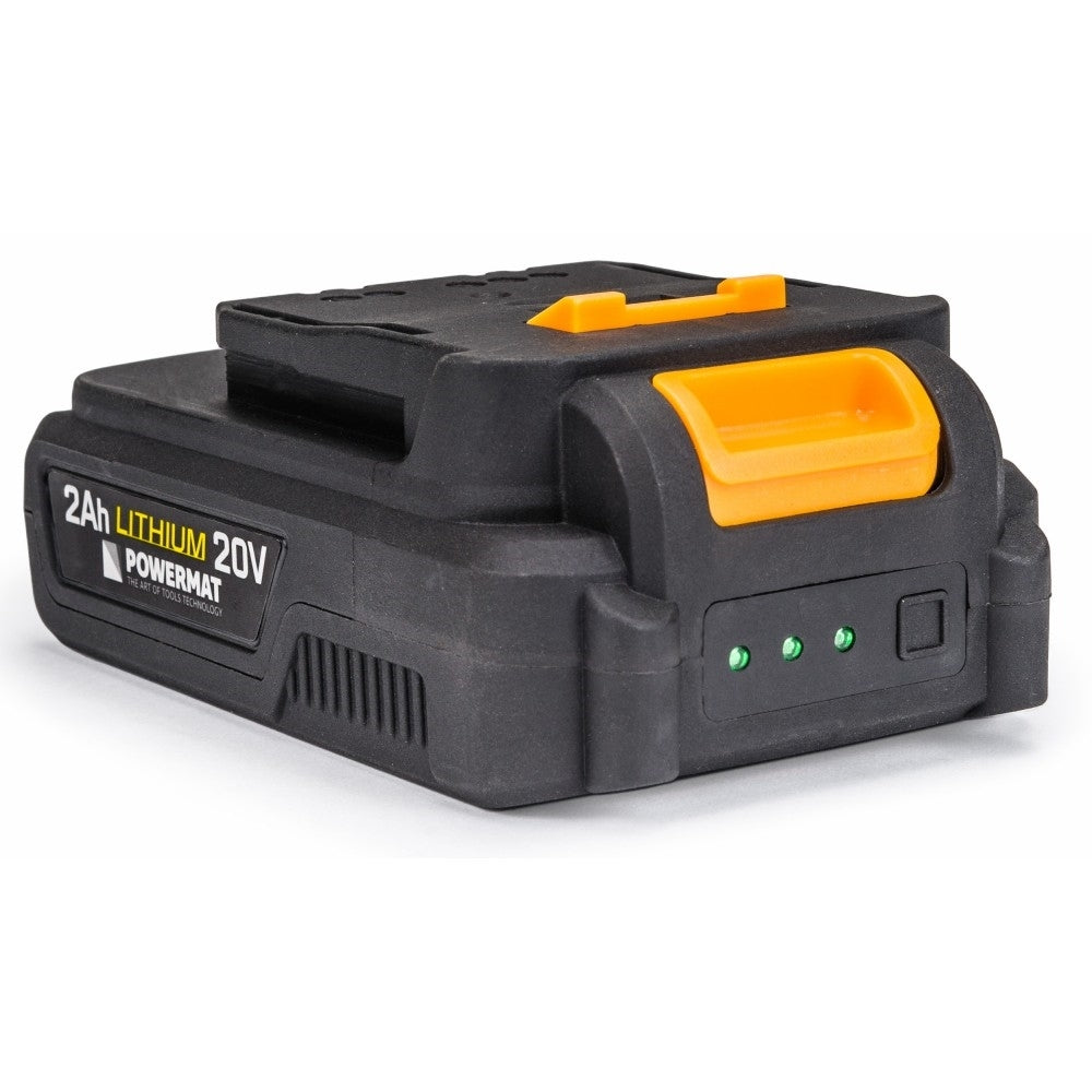 Cheie de impact 20V 2Ah, Powermat PM-AKU-20V-2AT