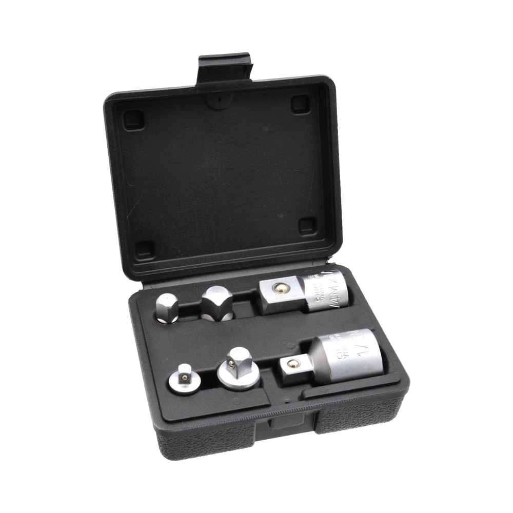 Set 6 adaptoare 1/4" - 3/4" CRV, GEKO G13543