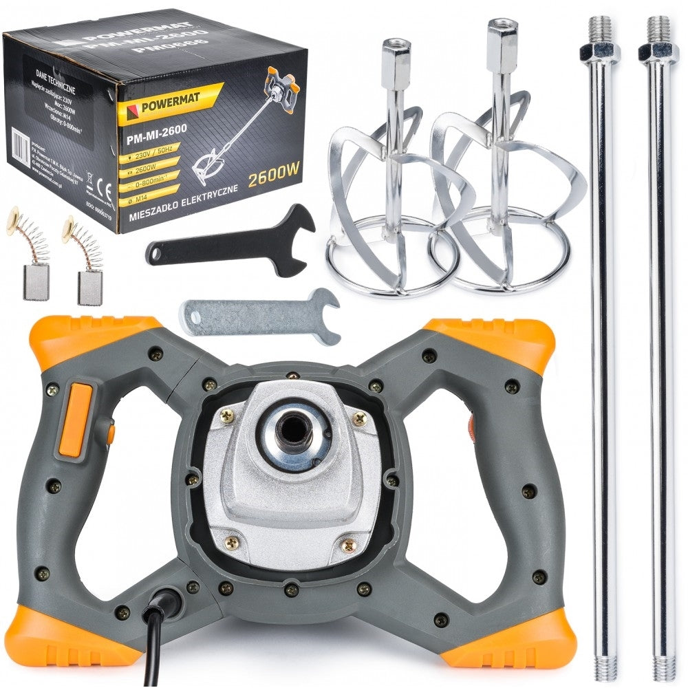 Amestecator electric 2600W 800rpm, Powermat PM-MI-2600M