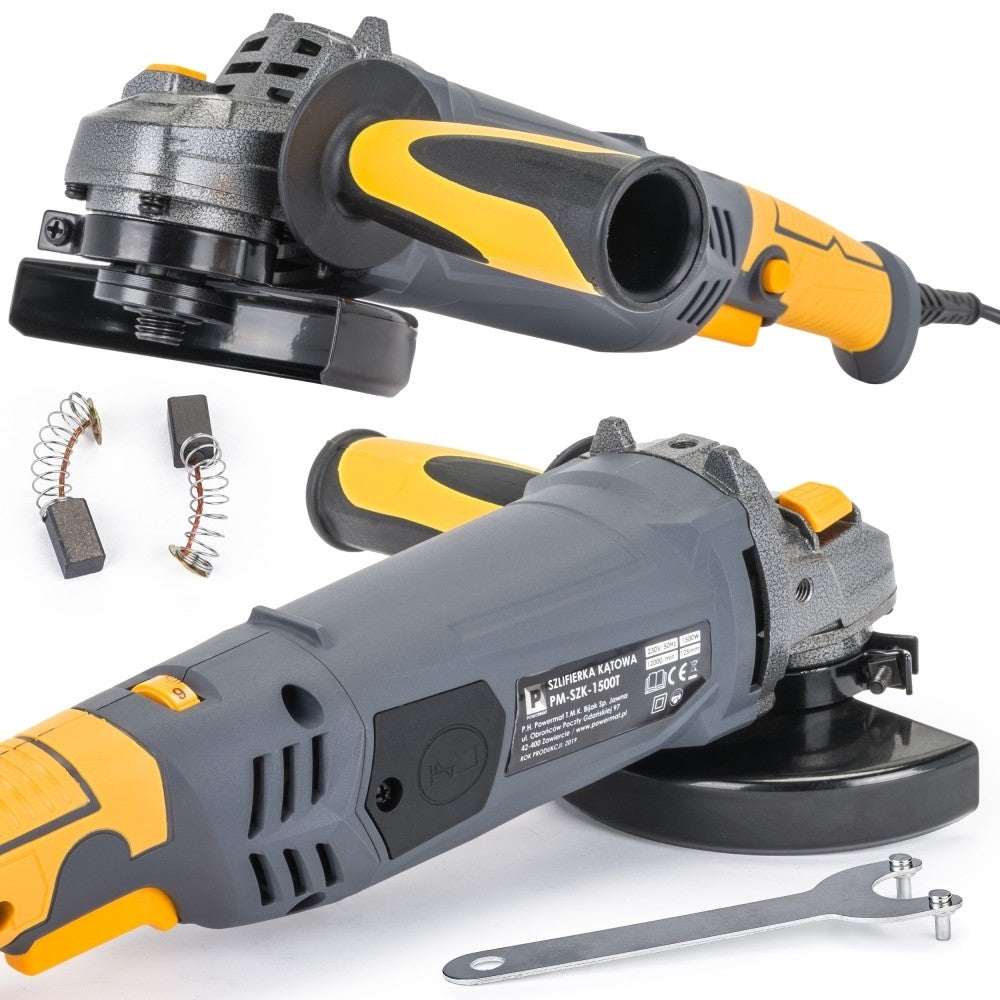 Polizor unghiular 125mm 1500W, Powermat PM-SZK-1500T