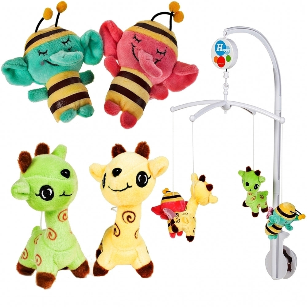 Carusel cu animale de plus, Malplay 100989
