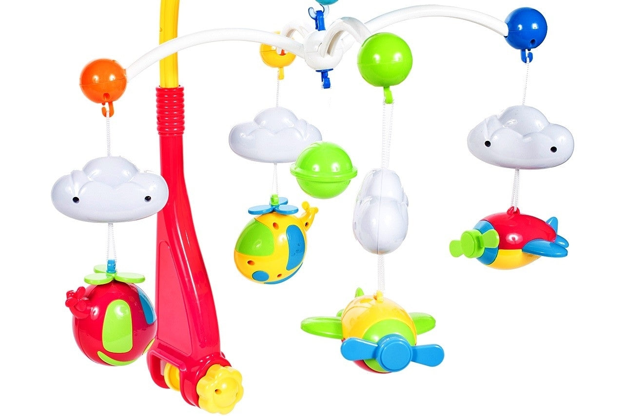 Carusel pentru patut cu proiector UFO, Malplay 104997