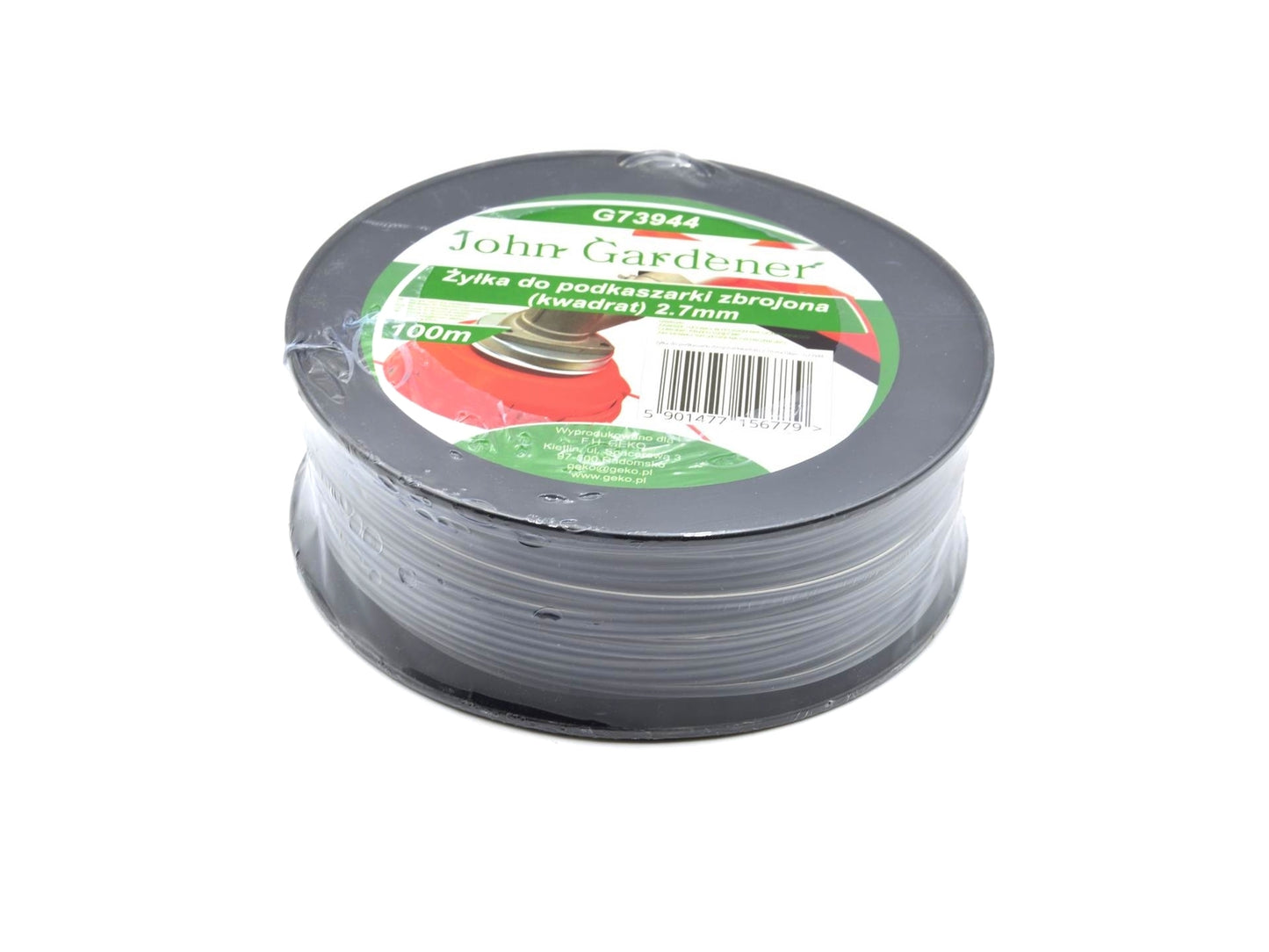 Fir de tuns iarba (patrat) 2.7mmx100m, GEKO G73944