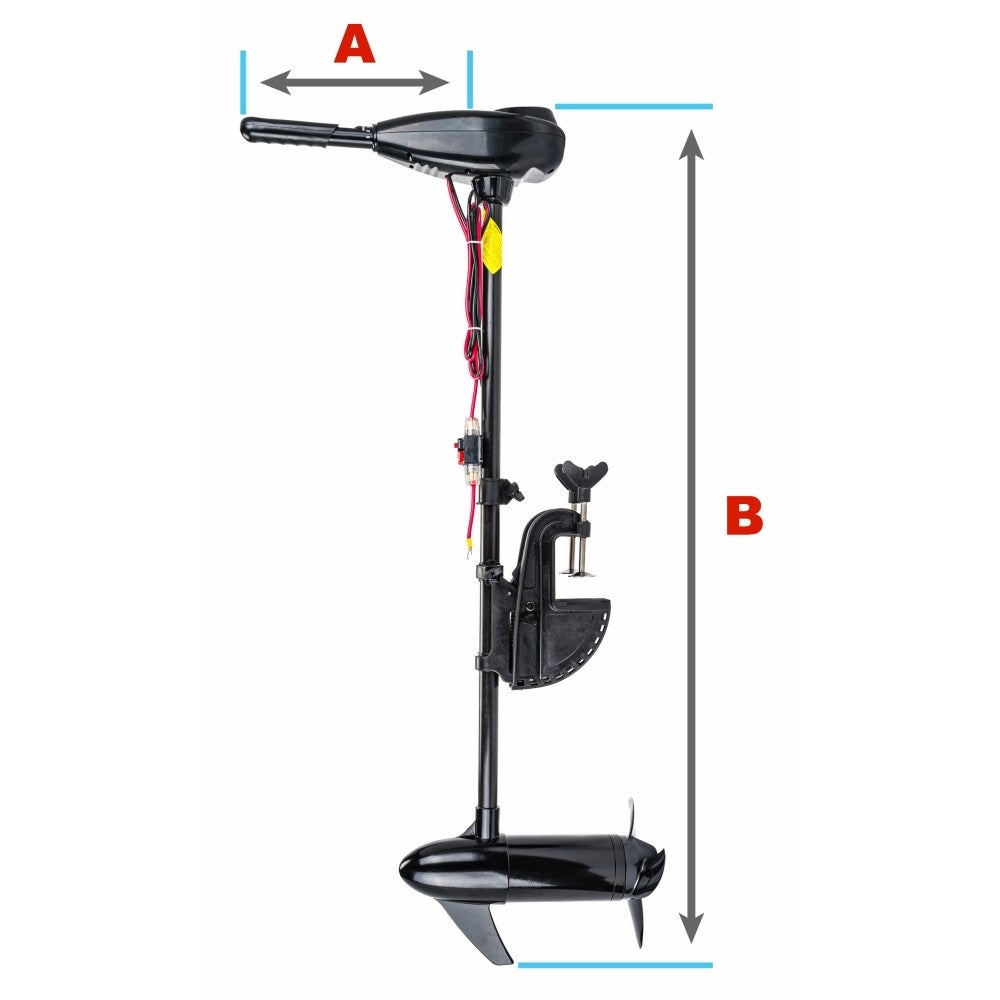 Motor de barca electric 750W, Powermat PM-ESZ-65W
