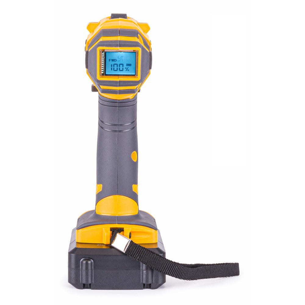 Bormasina cu acumulator 20V 1100rpm, Powermat PM-WA-20V-1.5AT-LCD