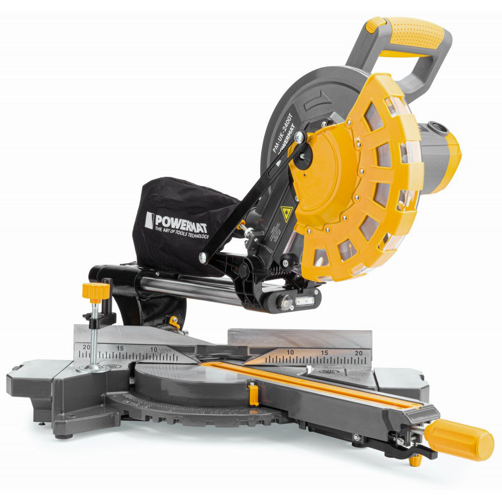 Fierastrau circular pentru lemn 2400W LED, Powermat PM-UK-2400M