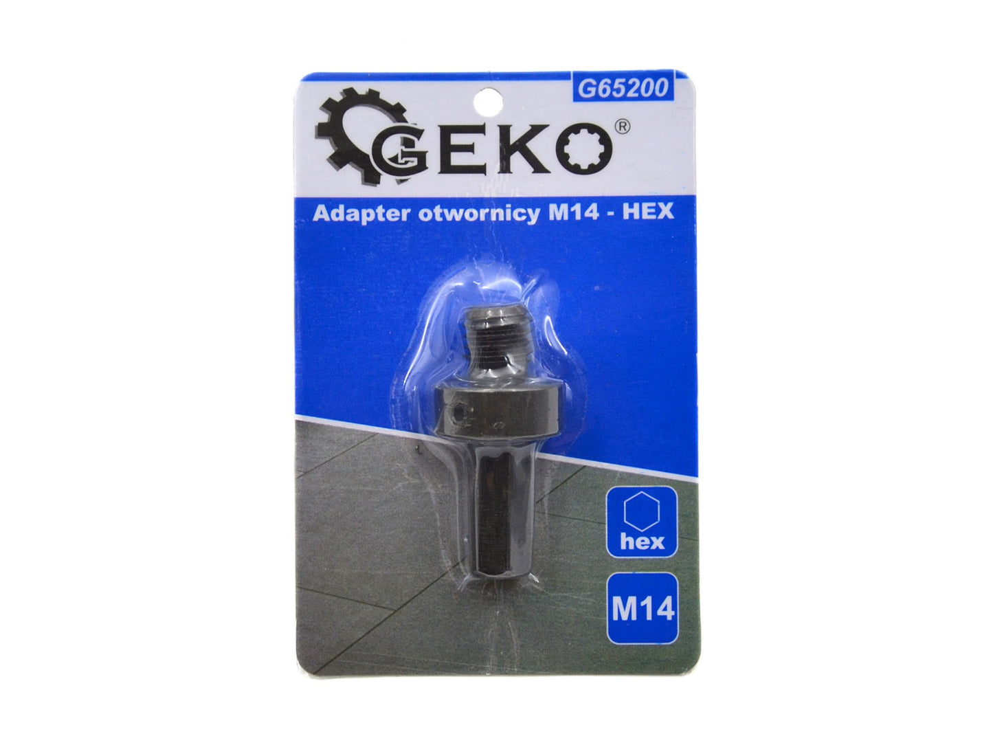 Adaptor pentru masina de gaurit M14 - HEX, GEKO G65200