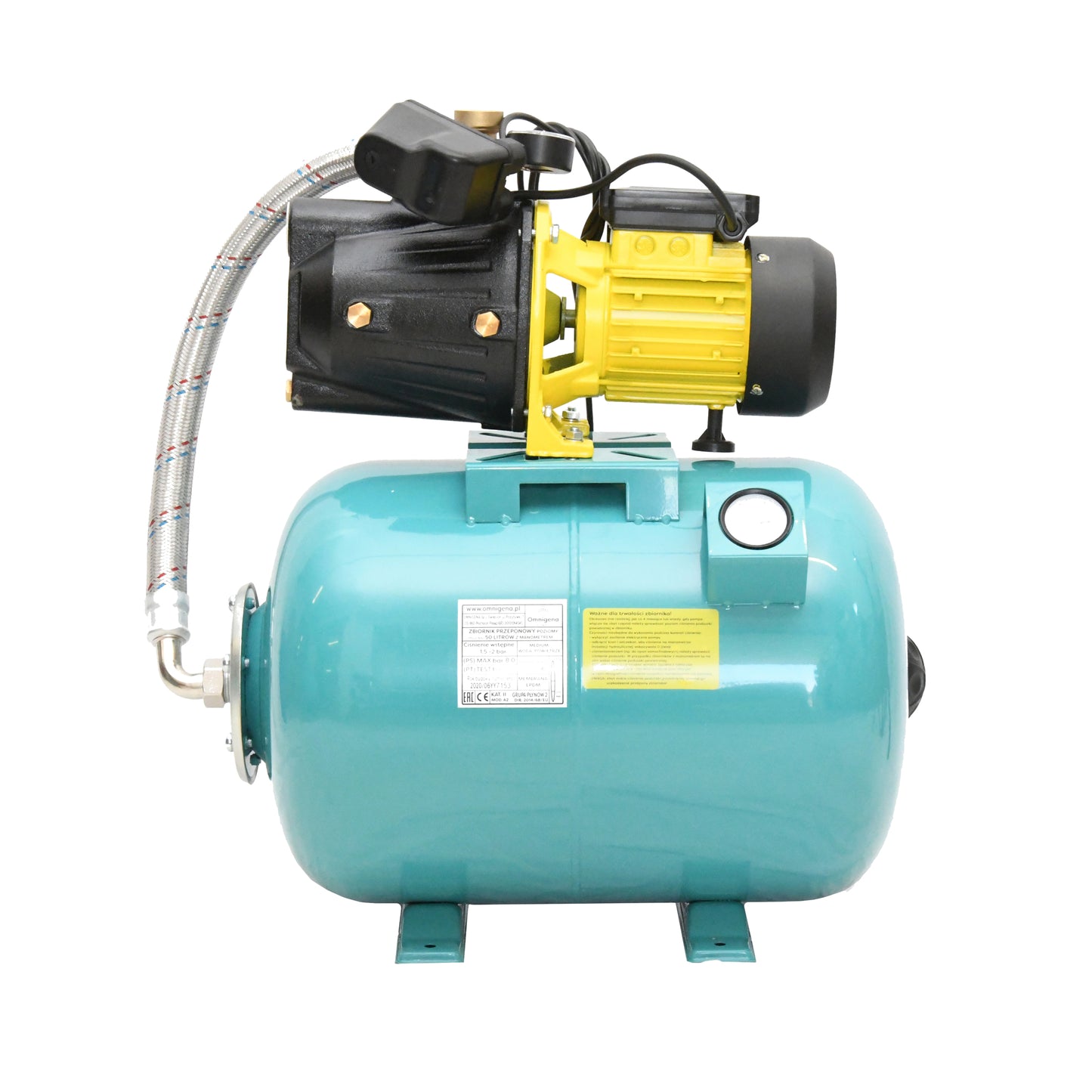 Hidrofor Maxima JY 100A/50 1.3 kW, rezervor 50 Litri cu manometru, 03020406/50M