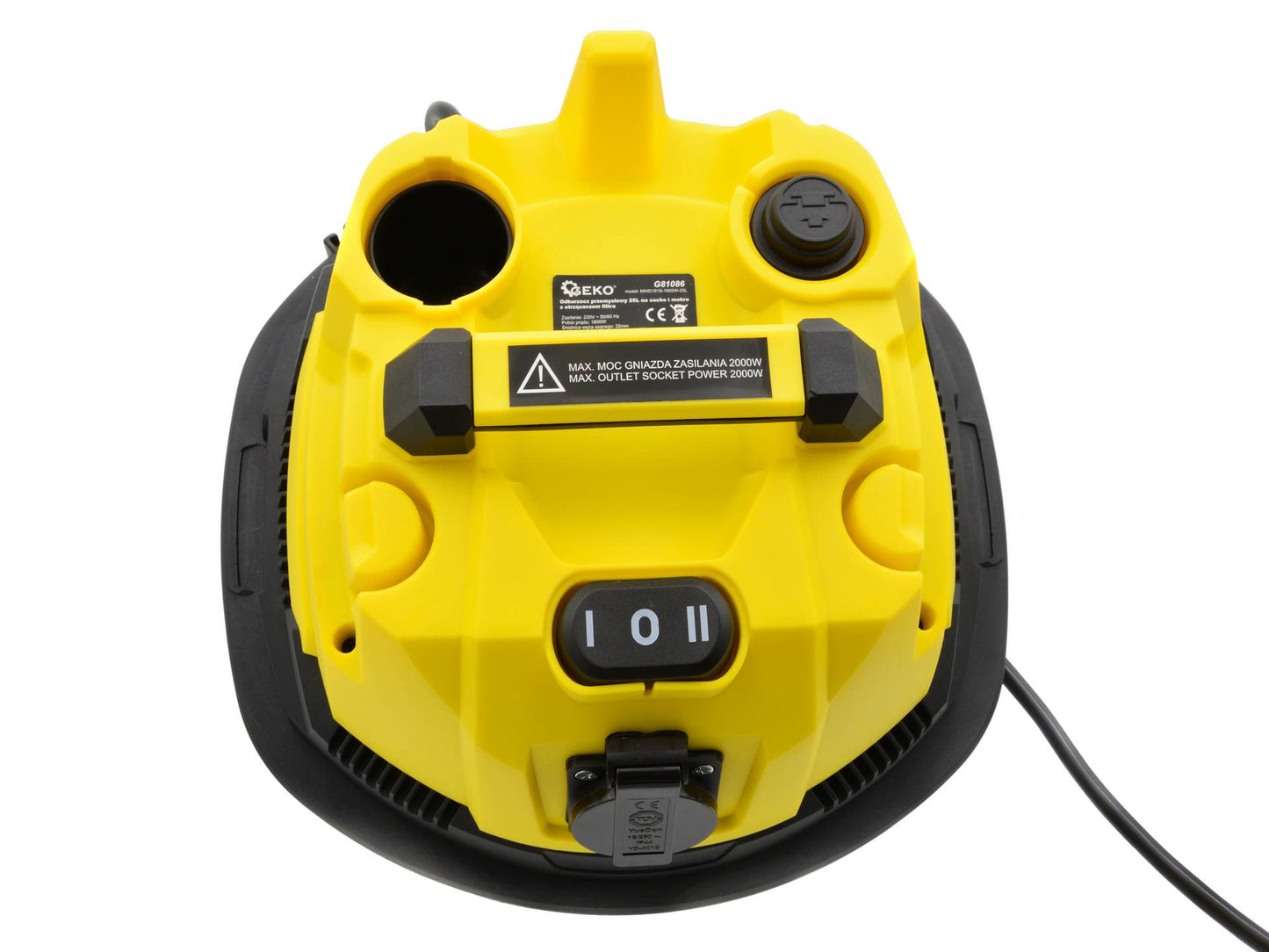 Aspirator industrial  25L 1800W, GEKO G81086