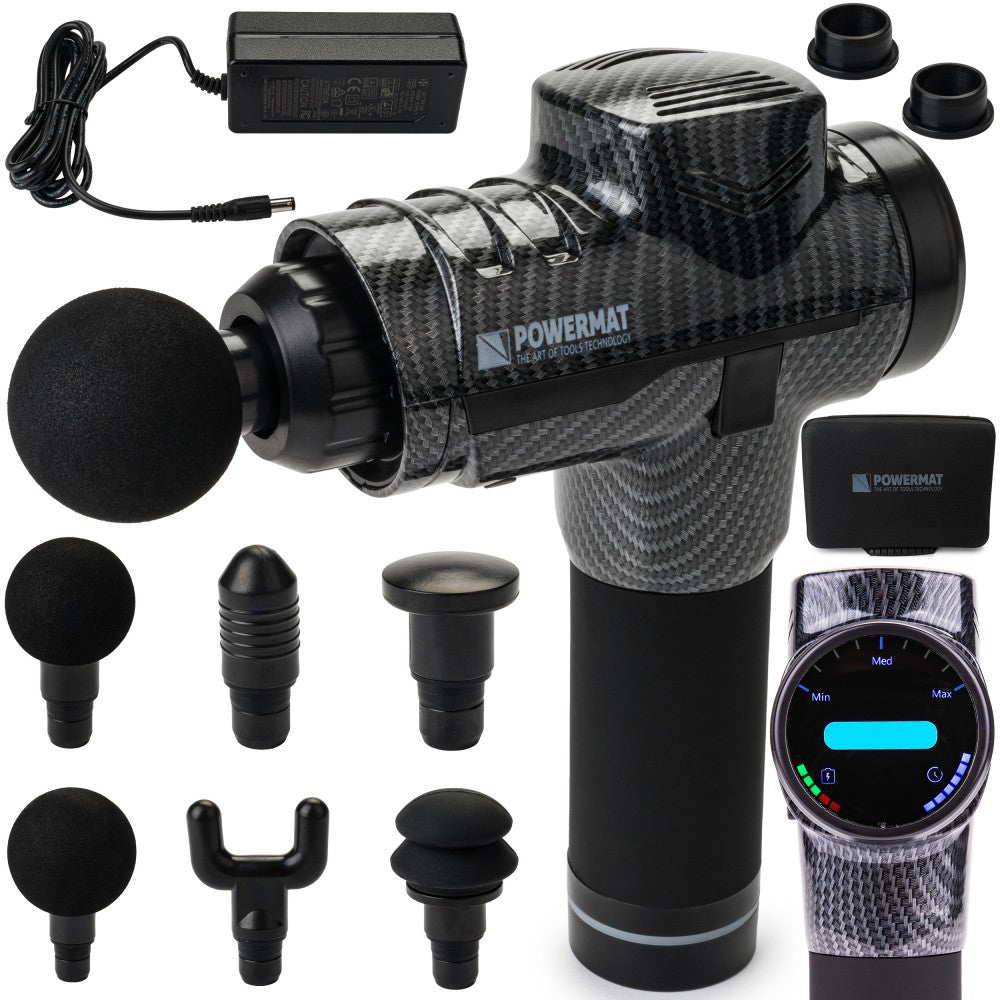 Pistol de masaj (1800mAh), Powermat PM-MAS-1800BLM