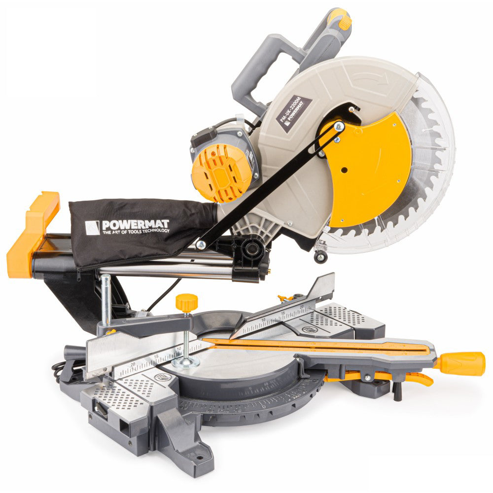 Fierastrau circular cu ghidaj pentru lemn 2200W, Powermat PM-UK-2200M