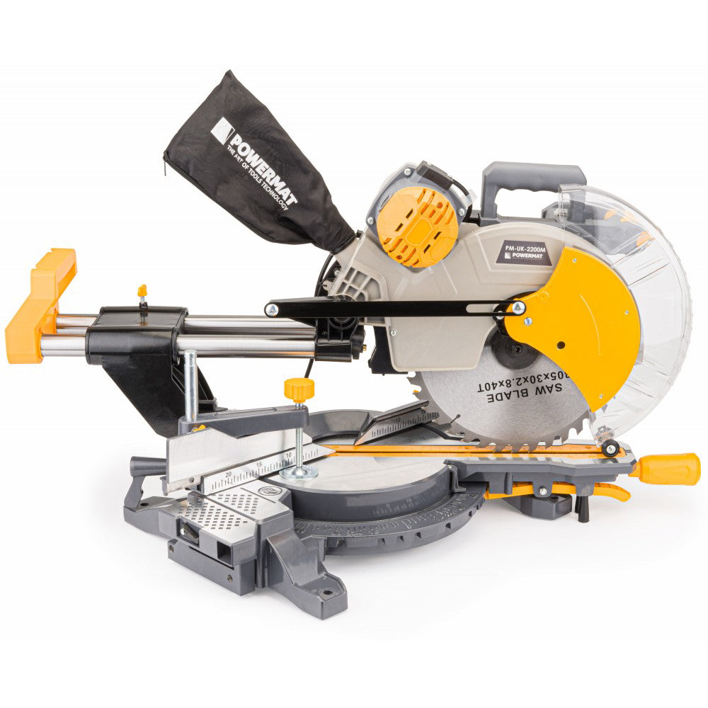 Fierastrau circular cu ghidaj pentru lemn 2200W, Powermat PM-UK-2200M