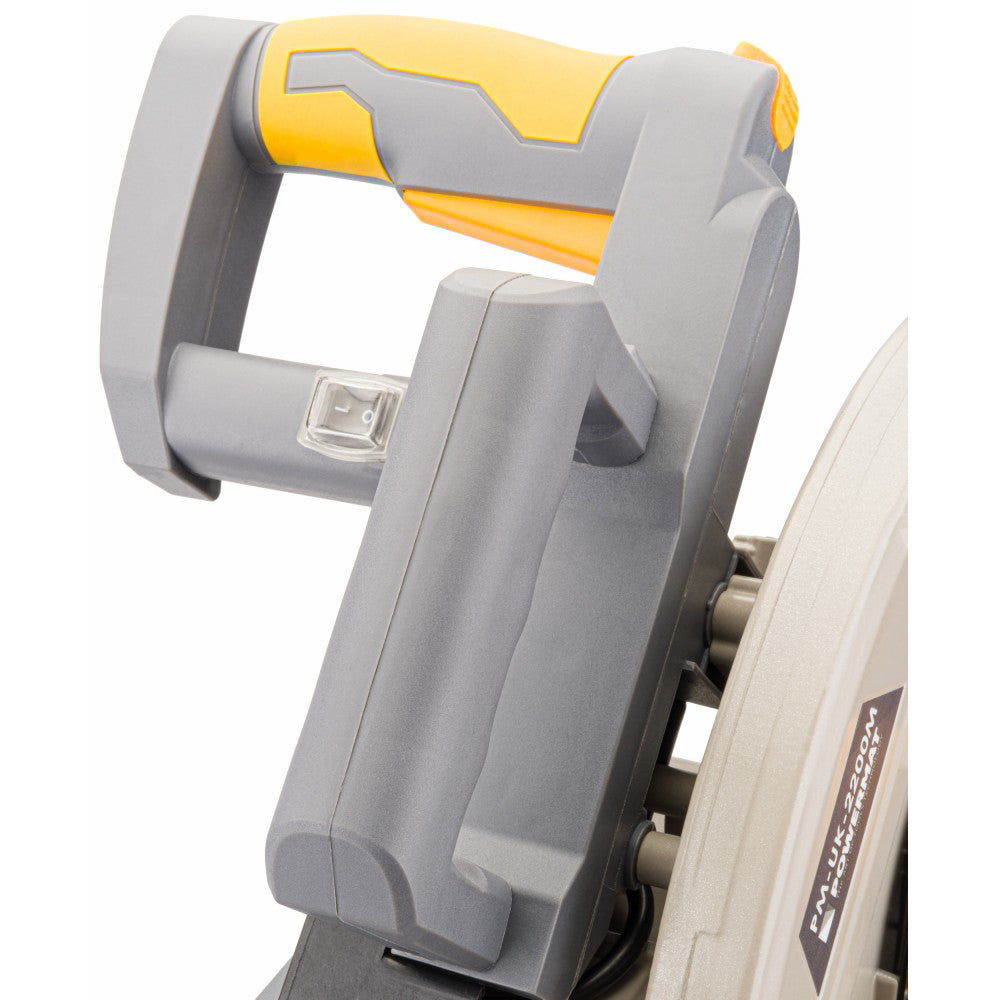 Fierastrau circular cu ghidaj pentru lemn 2200W, Powermat PM-UK-2200M