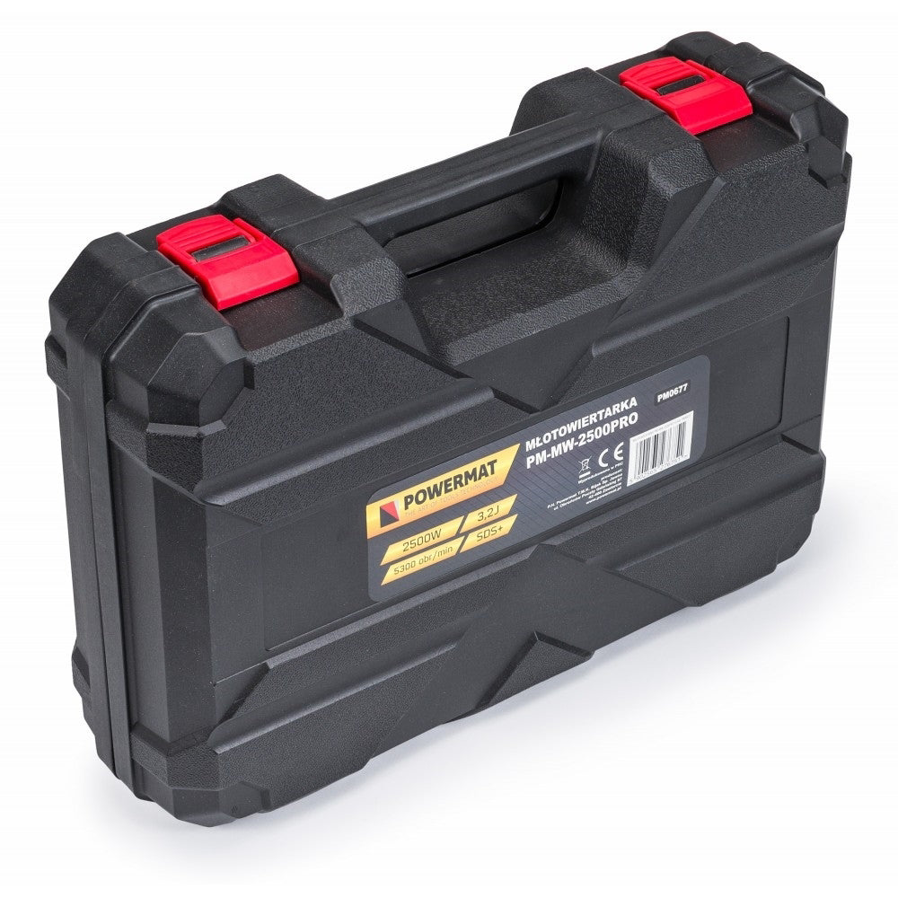 Ciocan rotopercutor 3,2J 2500W, Powermat PM-MW-2500PRO