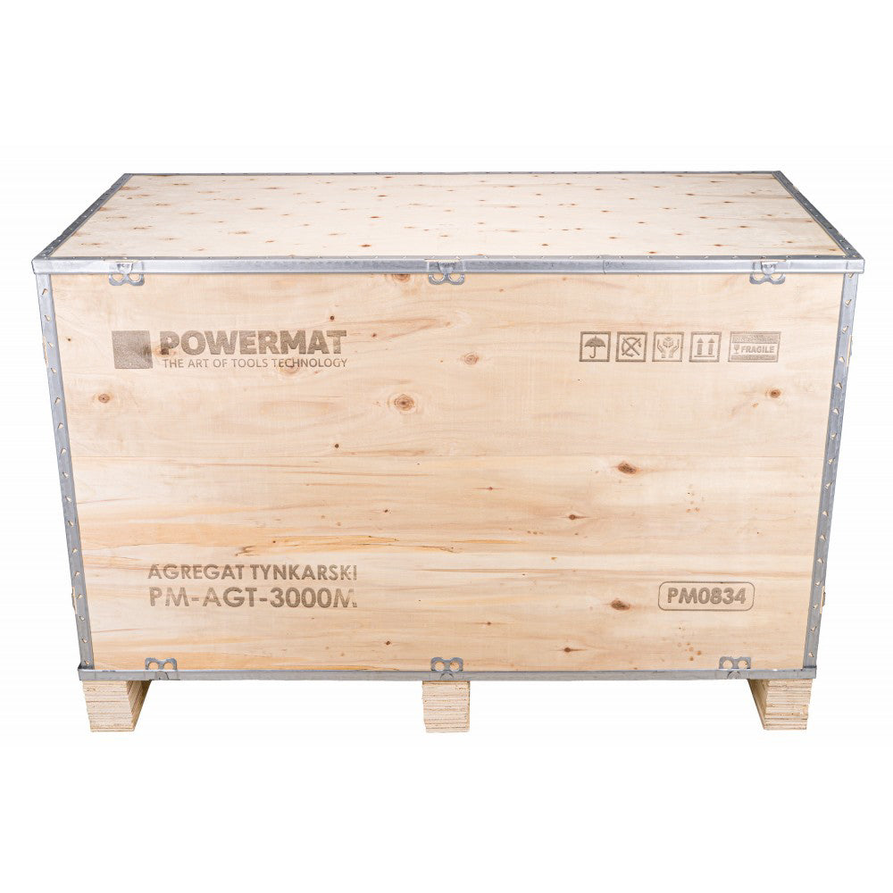 Masina de vopsit tencuiala 3000W, Powermat PM-AGT-3000M