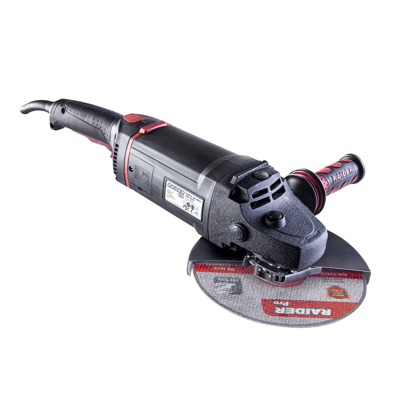 Polizor unghiular 230mm 2400W RDP-AG65 Black edition, Raider 020401