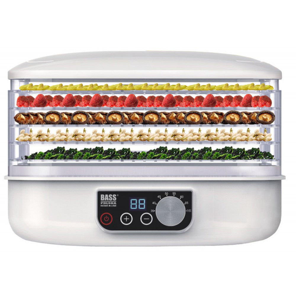 Aparat de uscat ciuperci/fructe/legume 250W BASS POLSKA, Powermat BH10602