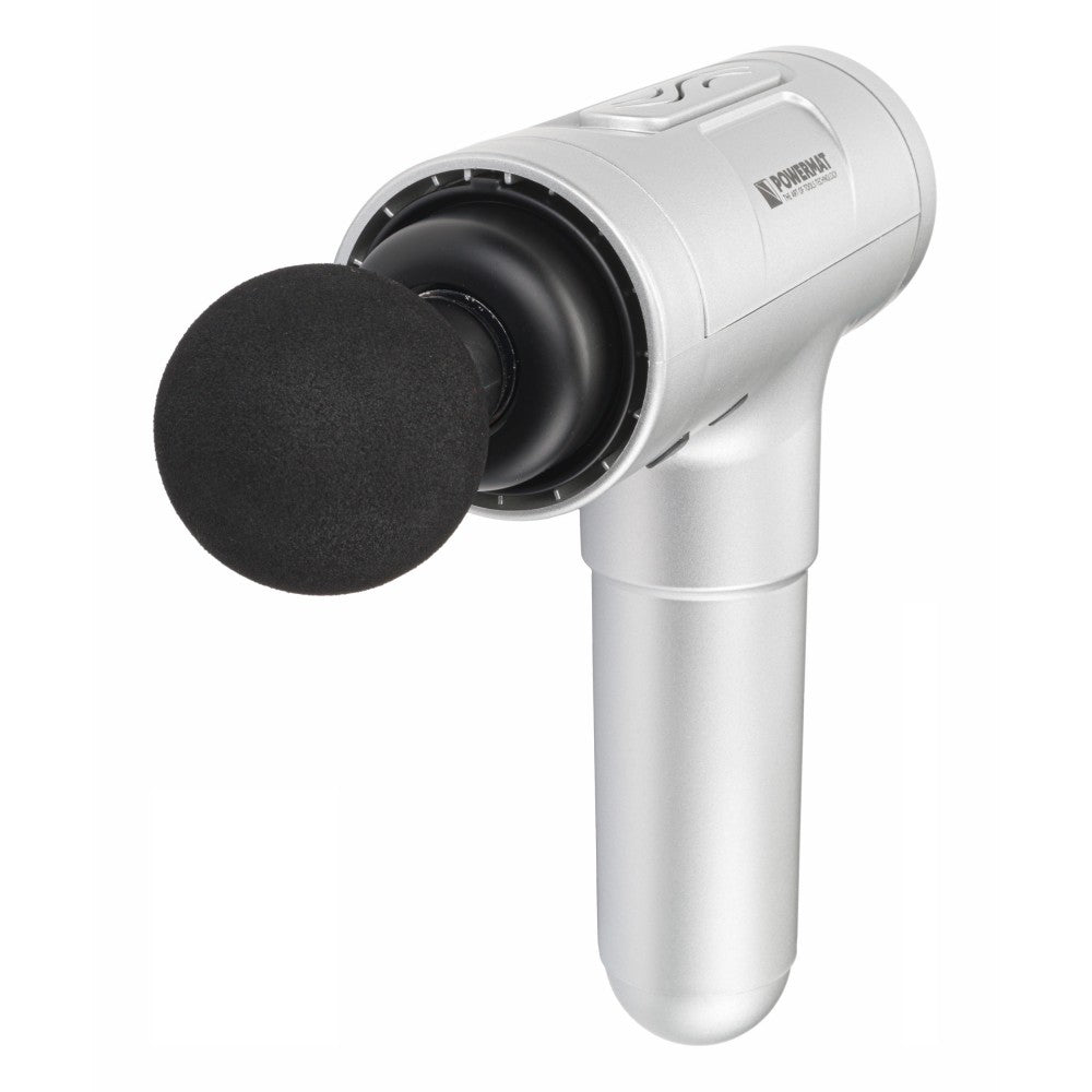 Pistol de masaj (1800mAh) + 6 accesorii, Powermat PM-MAS-1800SM